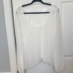 Show Me Your MuMu White Blouse